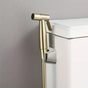 철물팩토리 무타공 스텐 변기 샤워기홀더 샤워기 청소건 욕실스프레이건 거치대