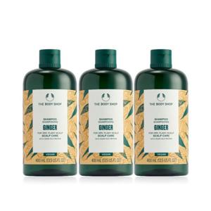 AK플라자 더바디샵 진저샴푸400ML 3종세트