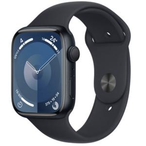 Apple 애플워치9 GPS 45mm (국내 정품) 미드나이트 알루미늄/스포츠밴드 (MR993KH/A) _제이테크