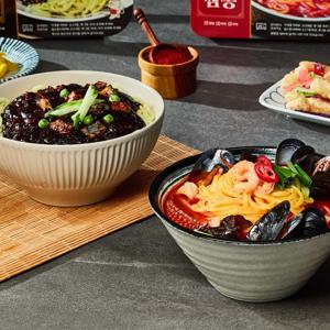 프리미엄 짜장면  580g x2팩 건더기 가득