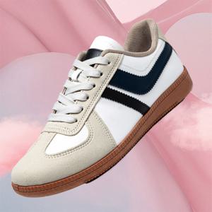 1+1 남성 운동화 로우힐 트렌디 슈즈 클래식 레트로 운동화