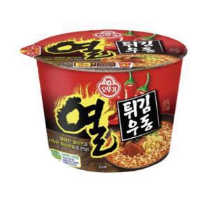 오뚜기 열 튀김우동 큰컵 100g 12개