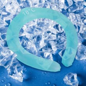 오잼 아이스쿨링 쿨스카프 넥쿨러 냉감 등산 캠핑 넥밴드 얼음 목걸이 목튜브  2개