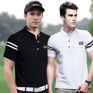 남성 골프티 남자 카라 반팔 골프웨어 골프 티셔츠