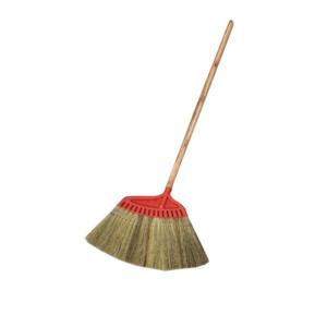 주홍 갈대빗자루 5개 니스자루 갈대비 부드러운모
