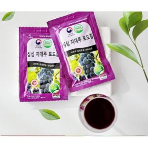 오잼 물넣지 않은 nfc 착즙 포도즙 100ml 30포 1+1 60포 실속포장