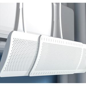 에어컨바람막이 에어컨가리개 윈드바이저 에어컨가림막 벽걸이에어컨바람막이 무타공