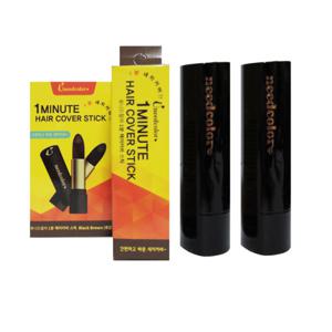 올레이디  1분 헤어 커버스틱 새치커버 x2개  흰머리 2칼라 1+1 행사 중