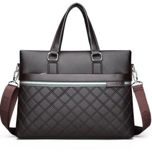 남성 가죽 가로형 휴대용 노트북 서류가방