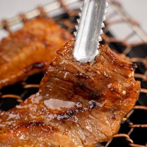 오잼 흑마늘 왕 양념구이 돼지갈비 밀키트 캠핑 바베큐용 돼지갈비2.4kg