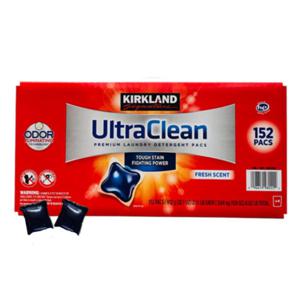 커클랜드 코스트코 울트라클린 캡슐세제 프리미엄 런더리팩 152pacs
