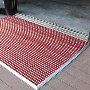 KJP마켓 사무실 알루미늄 현관매트 고급 관공서매트 90x120 미끄럼방지 먼지제거