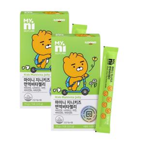 일동제약 마이니 지니키즈 면역비타젤리 15P 2개