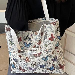 1+1 여성 토트백 꽃무늬 숄더백 크로스백 학생 캐주얼 가방