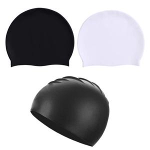 남여공용 방수 수영모자 실리콘 스윔캡 남자 여성 스포츠 수영용 모자