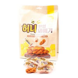 한입 허니 꽈배기 520g(개별바코드있음)(1개입) 26.05.08/허니스낵/꿀맛스낵/꿀꽈배기스낵/꿀꽈배기과자/한