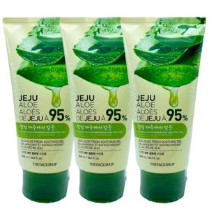 더페이스샵 신선한 제주 알로에 수딩젤 300ml 3개