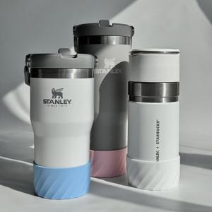 1+1 호환 스탠리 텀블러 바닥 커버+사이즈조절밴딩 부츠 실리콘 컵홀더 미끄럼방지 1+1 텀블러 바닥 커버