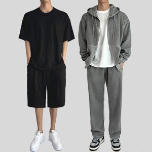 남자 트레이닝복 세트 50종 남성 츄리닝 셋업 봄 여름 가을 겨울 오버핏 커플룩 빅사이즈 2XL 4XL 36 38