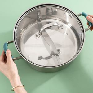 1+1+1+1 주방 냄비 손잡이 실리콘 뚜껑 장갑