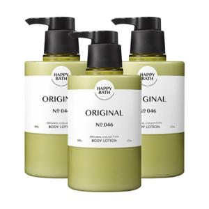 해피바스 오리지널 컬렉션 바디로션 오리지널 500g 3개