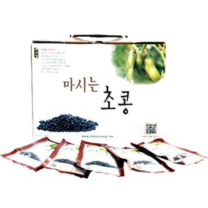마시는 초콩즙 30팩x120g /검정콩(쥐눈이콩)+오곡명초