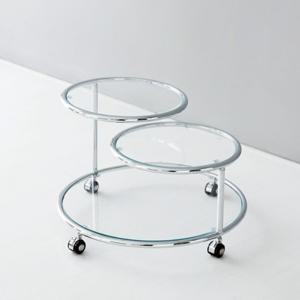 마켓비 심플리 투명 사이드테이블 플랫 0885.1225