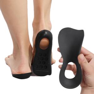 부드러운  아치 깔창 족저근막염 평발을 위한 편안한 발휴식 걸으면서 자세교정