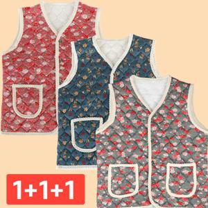 29일가격원복(15+15+4%28일단하루쿠폰)양털 보온조끼 3매/김장조끼/촌캉스조끼/할머니조끼/엄마조끼/온가족
