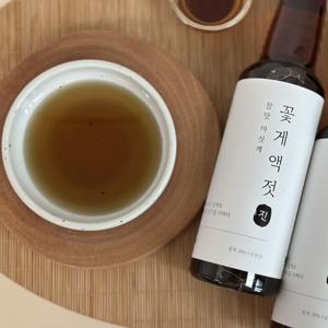 꽃게액젓 국내산 꽃게 액젓 파김치 550ml 1병 1+1 (총 2병) 김장 시즌 꽃게액젓 특가 행사