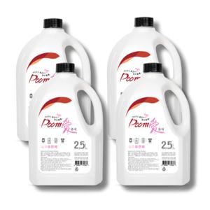 제이제이 품애 섬유유연제 2.5L 4개 온가족 섬유유연제