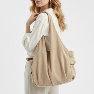 스웨이드 숄더백 보부상 여성 가방 가을 겨울 쇼퍼백 가벼운 세무 호보백 빅백 M1222968