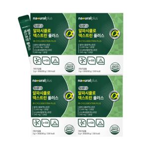 내츄럴플러스 알파CD 씨디 알파시클로덱스트린 30포 x 4박스 4개월분 난소화성말토덱스트 푸룬
