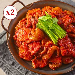 서초 갈배 쭈꾸미 500g 2팩 (4인분) 양념 쭈꾸미 볶음 캠핑 음식