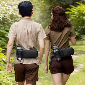 남녀공용 스포츠 물병 힙색 허리 벨트백 방수 백 운동 조깅 산책 핸드폰 벨트 가슴 등산 미니 가방