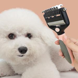 세이프티 반려동물 털갈이 브러쉬 강아지 고양이 죽은털제거