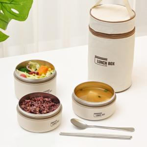 스피세프 휴대용 304 스텐 도시락통 전자레인지 도시락