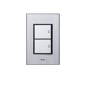 실버 2구 1로 스위치 인테리어 스위치 교체