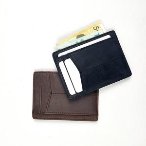 남성 가죽 카드지갑 지폐 명함 서브지갑