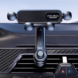 리틀ON 차량용 송풍구 거치대 클립 360도회전 중력설계 휴대폰 핸드폰 홀더 자동차용품