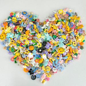 퍼니펀 신발 파츠 B급 50종 랜덤 세트 장식 악세사리 파츠 슈즈 참 꾸미기 신꾸 모음 추천