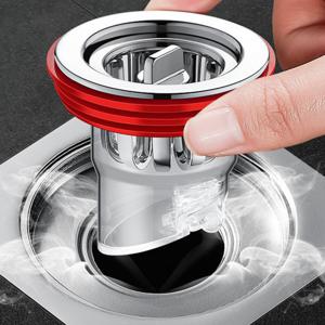 1+1+1 하수구 냄새차단 화장실 배수구 덮개 트랩  1+1+1행사 중