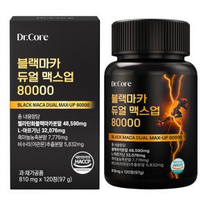 닥터코어 블랙마카 아르기닌 남성 활력제 피로회복제