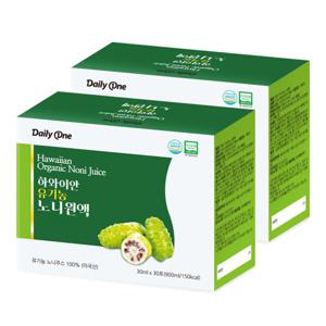 하와이안 유기농 노니원액 2통(2개월분) 착즙 주스