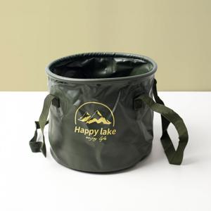 캠핑 접이식 물통 20L/설거지통/바스켓/낚시/손잡이/다용도/세차/식기세척/수납/캠핑용/휴대용/설겆지통