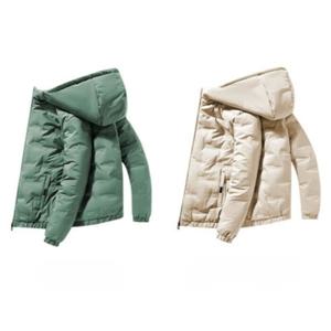 J2K 경량 숏패딩 점퍼 모자 파카 남녀공용 겨울 트렌디