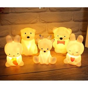 J2K 무드등 동물 토끼 캠핑 랜턴 취침등 감성 아이방