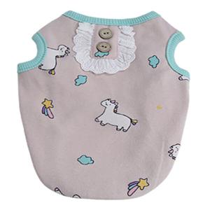 별이네 유니콘나시 강아지옷 애견의류 면나시 반려동물 빅세일