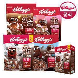 시리얼 첵스초코 4종 1+1+1 골라담기(첵스초코 쿠키앤크림 마시멜로 스노우초코볼) + 쿠키앤크림 120g