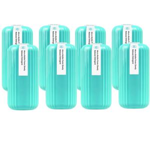 씨엠 자동 변기세정제 8개입 (2년사용) 대용량 변기 물때 클리너 냄새 제거 원터치 세정